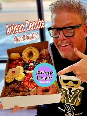 Hand-Crafted Artisan Donuts  Jarams Donuts - Dallas, Texas  🌟 TAG, COMMENT,